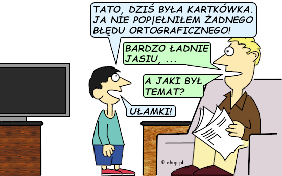 humor i dowcipy - bezbłędna kartkówka