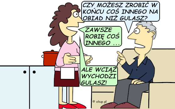 humor i dowcipy - coś innego na obiad