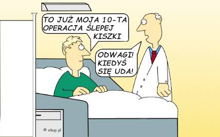 humor obrazkowy w szpitalu