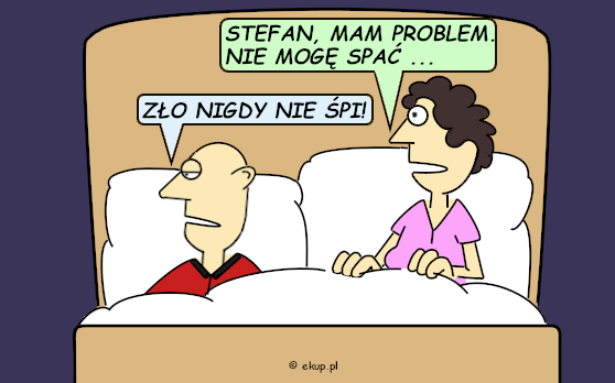 humor i dowcipy - nie mogę spać