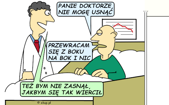 humor i dowcipy - przewraca się z boku