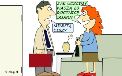 humor i dowcipy - rocznica ślubu