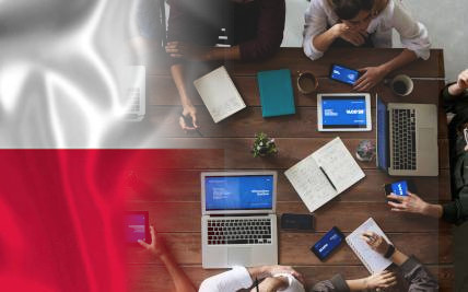 polska flaga - komunikacja