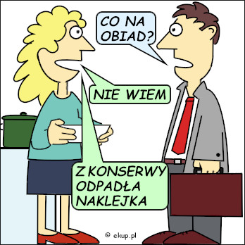 dowcip co na obiad