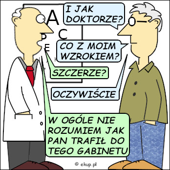 dowcip co z moim wzrokiem