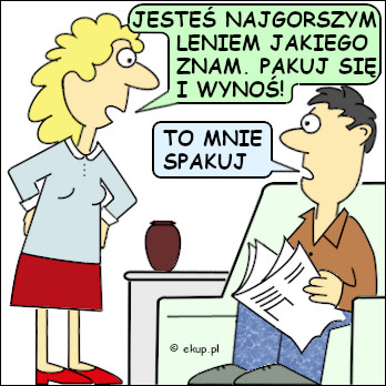 dowcip jestes najgorszym leniem