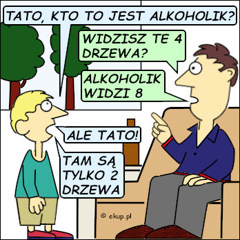 dowcip kto to jest alkoholik
