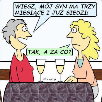 dowcip ma trzy miesiace