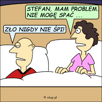 dowcip nie moge spac