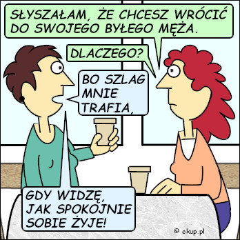 dowcip wroci do bylego meza